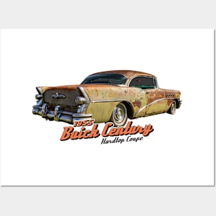 1955 Buick Century Hardtop Coupe Posters and Art